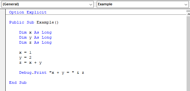 Code Window