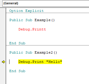 Compile Error Procedures