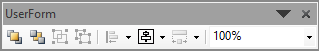 Userform Toolbar